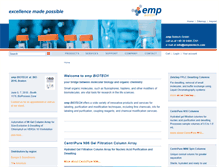 Tablet Screenshot of empbiotech.com